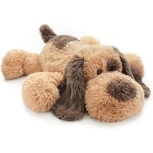 Floppy Stuffed Dog Plush Toy 20 Inch Brown Beagle Labrador Puppy Gift for Kids